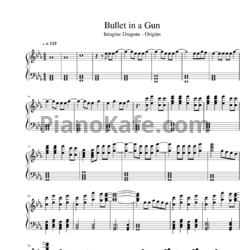 Ноты Imagine Dragons - Bullet in a gun - предпросмотр