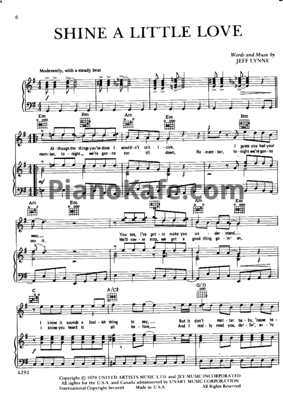 Ноты Electric light orchestra - Discovery (Книга нот) - PianoKafe.com