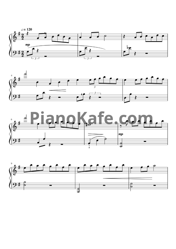 Ноты Dennis Alexander - Reflections - PianoKafe.com