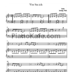 Ноты LaFee - Wer bin ich (Tell me why)