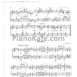 Ноты А. Йенсен - Вальс - предпросмотр