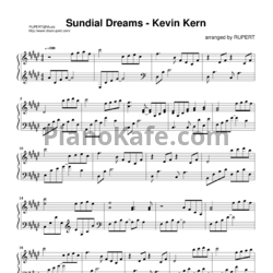 Ноты Kevin Kern - Sundial dreams