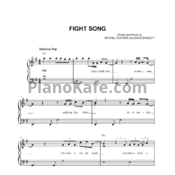 Ноты Rachel Platten - Fight song