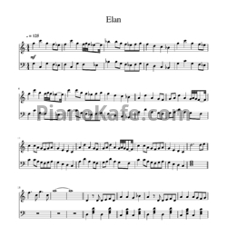 Ноты Nightwish - Elan - предпросмотр