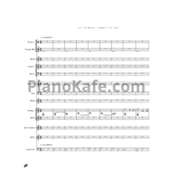 Ноты Art of Noise - Moments in love