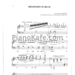 Ноты George Gershwin - Rhapsody in blue (Версия 2) - предпросмотр