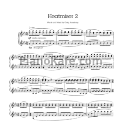 Ноты Craig Armstrong - Heatmiser 2 - предпросмотр