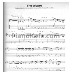 Ноты Black Sabbath - The wizard (Guitar tabs & Voice) - предпросмотр