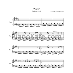 Ноты Christina Perri - Arms - предпросмотр