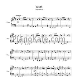 Ноты Troye Sivan - Youth - предпросмотр