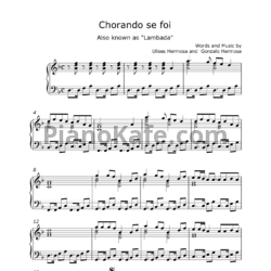 Ноты Kaoma - Lambada