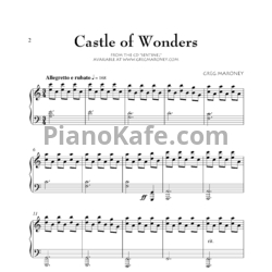 Ноты Greg Maroney - Castle of wonders