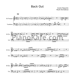 Ноты Dustin Paquette - Back out