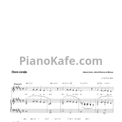 Ноты Antonio Carlos Jobim & Vinícius de Moraes - Chora coração - предпросмотр