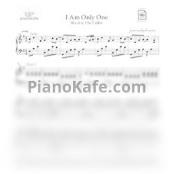 Ноты We Are The Fallen - I am only one