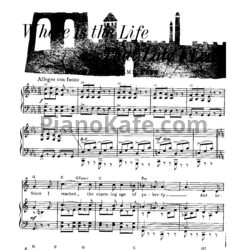 Ноты Cole Porter - Where is the Life That Late I Led - предпросмотр