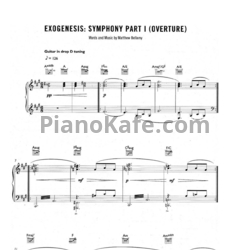 Ноты Muse - Exogenesis symphony part 1 - предпросмотр