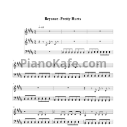 Ноты Beyonce - Pretty hurts - предпросмотр