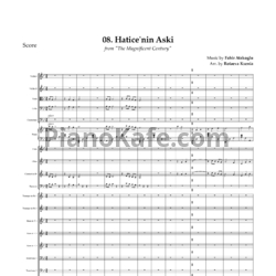 Ноты Fahir Atakoglu - Hatice'nin Aski (Партитура и партии) - предпросмотр