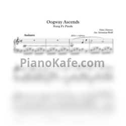 Ноты Hans Zimmer - Oogway ascends - предпросмотр