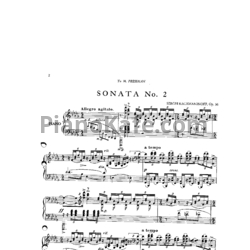 Ноты Сергей Рахманинов - Соната №2 b-moll (Op. 36, вторая редакция 1931) - предпросмотр