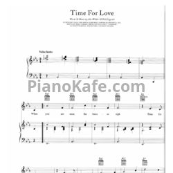 Ноты Marlene Dietrich - Time for love - предпросмотр