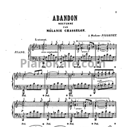 Ноты Melanie Chasselon - Abandon