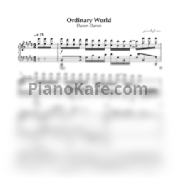 Ноты Duran Duran - Ordinary world (Piano cover)