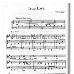 Ноты Elton John - True love - предпросмотр