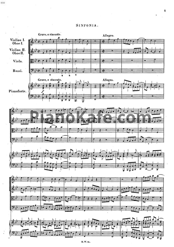 Ноты Георг Гендель - Оратория "Страсти по Брокесу" (HWV 48) - PianoKafe.com