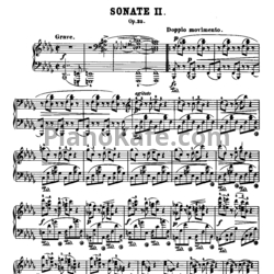 Ноты Фредерик Шопен - Соната №2 (Op. 35) - предпросмотр