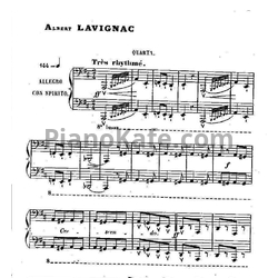 Ноты А. Лавиньяк - Марш-Галоп (для фортепиано в 8 рук)