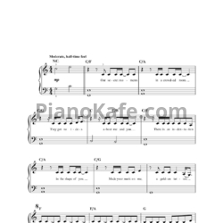 Ноты Taylor Swift - Dress - предпросмотр