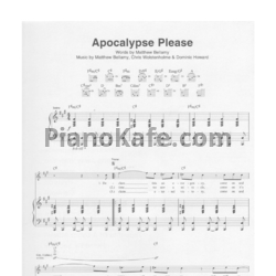 Ноты Muse - Absolution (Книга нот) - предпросмотр