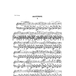 Ноты John Field - 18 nocturnes - предпросмотр