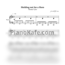 Ноты Bonnie Tyler - Holding out for a Hero - предпросмотр