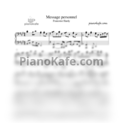 Ноты Isabelle Huppert - Message Personnel