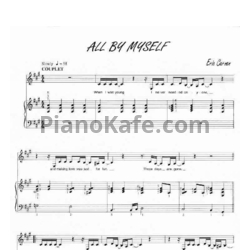 Ноты Александр Панайотов - All by myself - предпросмотр