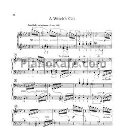 Ноты William Gillock - A witch's cat - предпросмотр