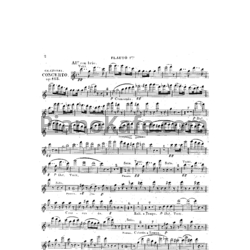 Ноты Карл Черни - Концерт для фортепиано в 4 руки с оркестром (Op. 153). Партия флейты - предпросмотр