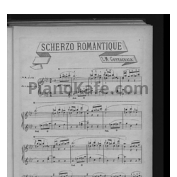 Ноты Луи Моро Готшалк - Scherzo romantique (Op. 73) - предпросмотр