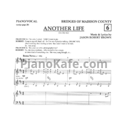 Ноты Jason Robert Brown - Another life