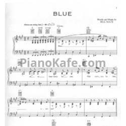 Ноты LeAnn Rimes - Blue - предпросмотр