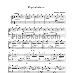 Ноты Nastya Shipunova - Crystal winter
