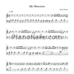 Ноты Cinema Bizarre - My obsession (Версия 2) - предпросмотр