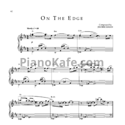 Ноты Jim Brickman - On the edge - предпросмотр