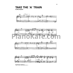 Ноты Oscar Peterson - Take the "A" train - предпросмотр