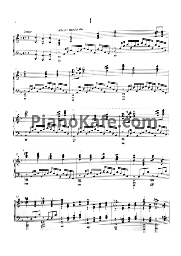 Ноты Сергей Рахманинов - Сюита ре-минор для оркестра. Редакция для фортепиано - PianoKafe.com