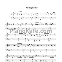 Ноты Jessie J - My superstar - предпросмотр