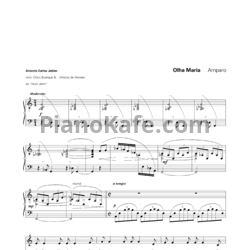 Ноты Antonio Carlos Jobim - Amparo - предпросмотр